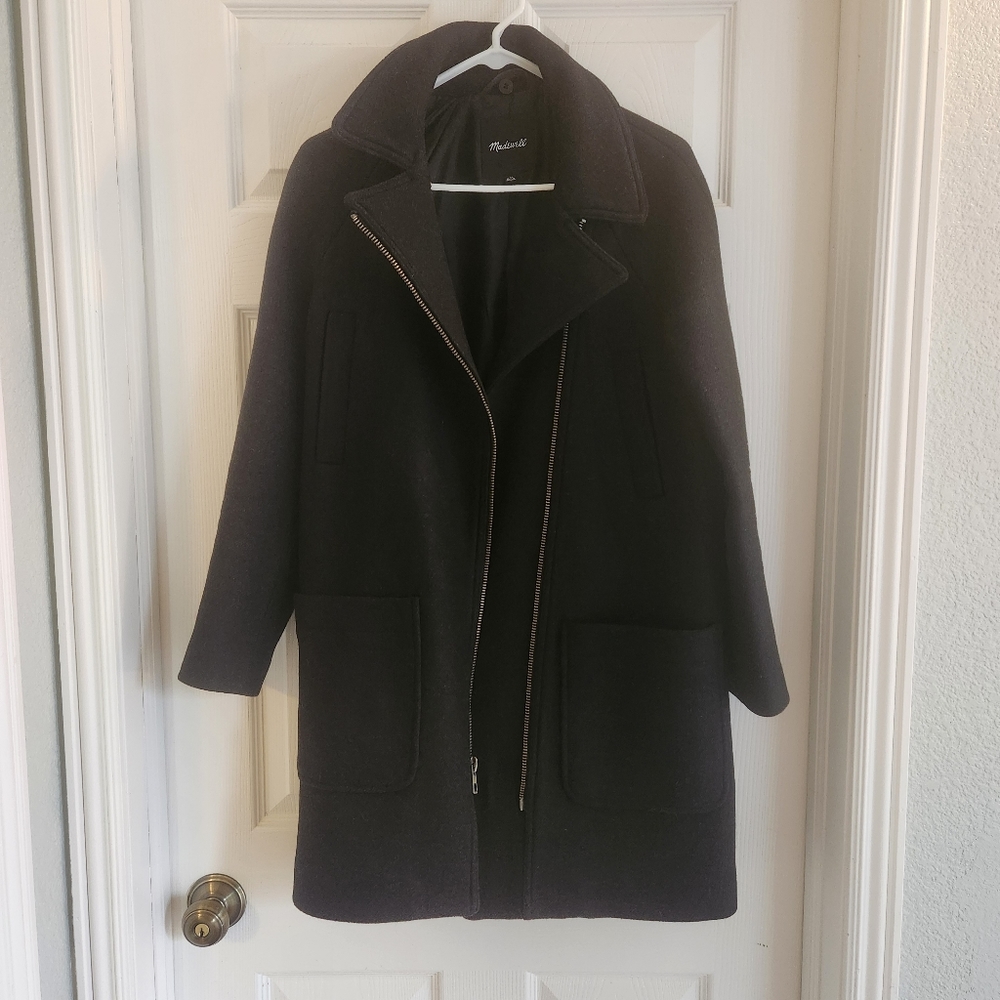 Madewell XXS Wool & Cashmere Blend Coat